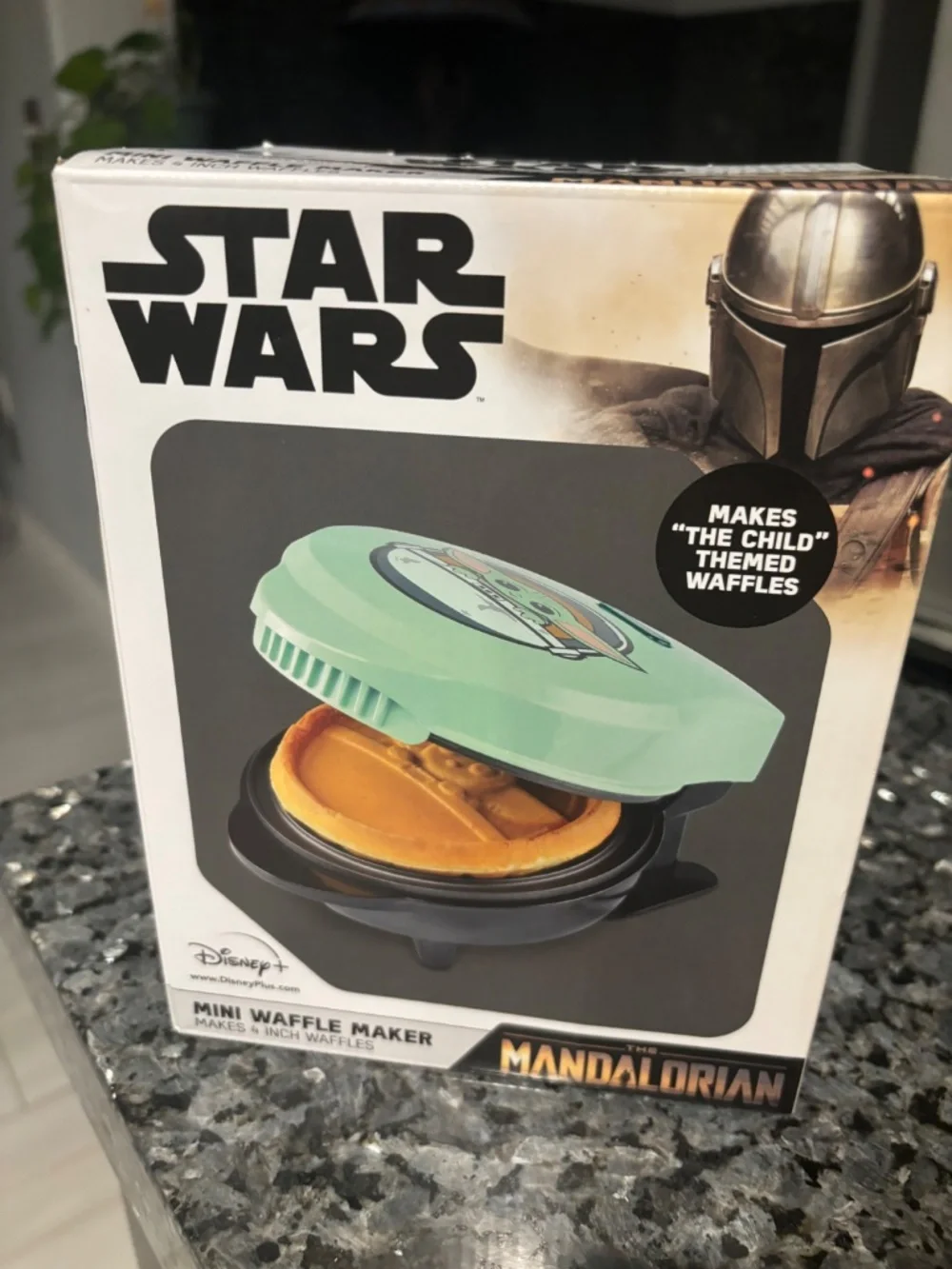 Star Wars Grogu Mini Waffle Maker